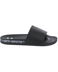 off white flip flops mens