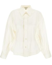 Bottega Veneta - White Shirt - Lyst