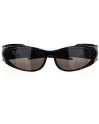 Balenciaga - Reverse Xpander Rectangle Sunglasses - Lyst