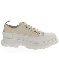 Alexander McQueen - Tread Slick Lace Up Shoes - Lyst