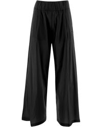 Semicouture - Cotton Trousers - Lyst
