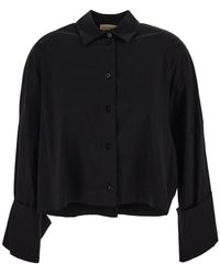 Semicouture - Cropped Shirt - Lyst