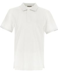 C.P. Company - Stretch Piquet Short Sleeve Polo Shirt - Lyst