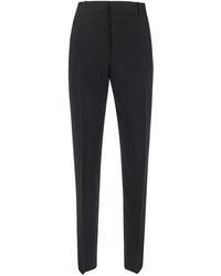 Alexander McQueen - Tailored Cigarette Trousers - Lyst