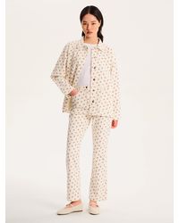 OMNES - Sarah Jane All Over Rose Jeans - Lyst