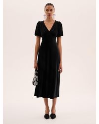 OMNES - Rosie Velvet Dress - Lyst