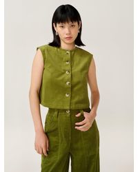 OMNES - Cosme Cord Top - Lyst