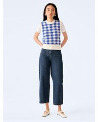 OMNES - Orielle Cropped Jean - Lyst