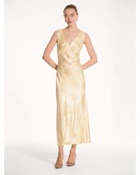 OMNES - Iris Jacquard Bridesmaid Dress - Lyst