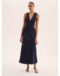 OMNES - Nova Tie Back Bridesmaid Dress - Lyst