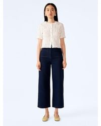 OMNES - Orielle Cropped Jean - Lyst