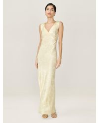 OMNES - Iris Jacquard Bridesmaid Dress - Lyst