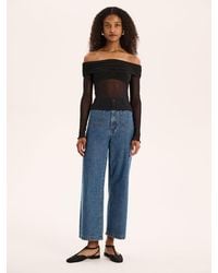 OMNES - Orielle Cropped Jean - Lyst