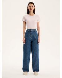 OMNES - Marlo Jean Mid Wash - Lyst