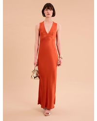 OMNES - Nova Tie Back Dress - Lyst