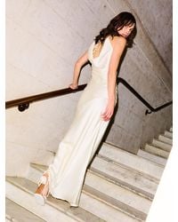 OMNES - Koko Satin Dress - Lyst