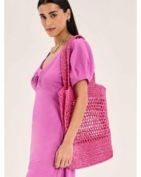 OMNES - Cecile Paper Straw Shopper Bag - Lyst