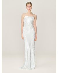 OMNES - Mira Jacquard Wedding Guest Dress - Lyst