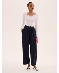 OMNES - Cinnamon Straight Leg Trousers - Lyst