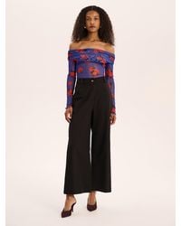 OMNES - Freya Rose Print Top - Lyst