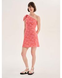OMNES - Kailani One Shoulder Mini Dress - Lyst