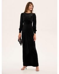 OMNES - Aeryn Velvet Dress - Lyst