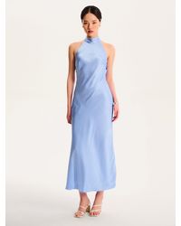 OMNES - Seychelles Drape Back Detail Bridesmaid Dress - Lyst