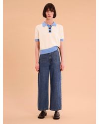 OMNES - Haisley Colour Block Jumper - Lyst