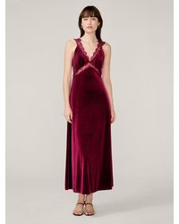 OMNES - Aurelia Velvet Dress - Lyst