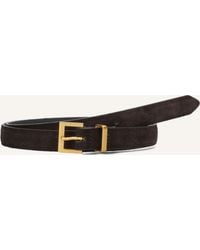 Notre-v - Damen Gürtel Tulia Suede - Lyst