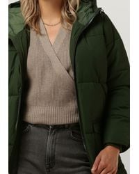 Object - Wattierte Jack Objzhanna L/S Long Jacket Noos Damen - Lyst