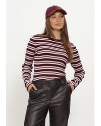 Object - Damen Tops & T-Shirts Objester L/S Re Knit Pullover 147 Nd - Lyst