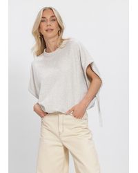 Catwalk Junkie - Damen Pullover & Cardigans Short Sleeve Strap Sweater - Lyst