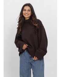 Second Female - Damen Pullover & Cardigans Alpha Knit T-Neck - Lyst