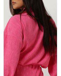 Alix The Label - Bluse Ladies Woven Oversized Plisse Blouse - Lyst