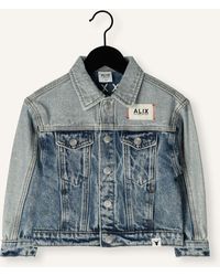 Alix Mini - Jungen Jacken Colour Block Denim Jacket - Lyst