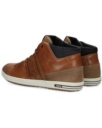 Cognac BJORN BORG Hoge sneaker COLLIN HIGH | Omoda