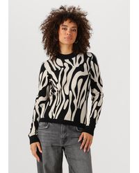 Object - Damen Pullover & Cardigans Objray L/S Knit Pullover Aop - Lyst