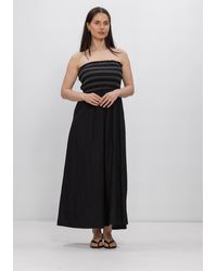 Object - Damen Kleider Objelly Hope S/L Re Smock Midi Dress - Lyst