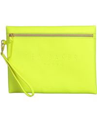Ted Baker Gelbe Clutch Ivar