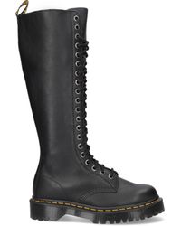 Dr. Martens 60mm Hohe Lederstiefel 1b60 Max in Schwarz Lyst DE