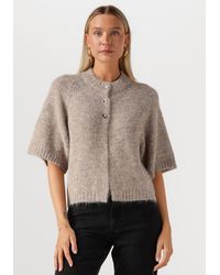 Neo Noir - Damen Pullover & Cardigans Benuta Fluffy Knit Cardigan - Lyst