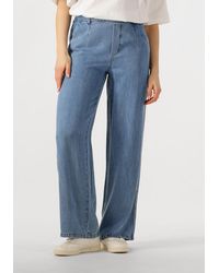 Object - Damen Jeans Objframe Lisa Wide Mw Pants - Lyst