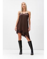 Object - Damen Kleider Objnaline Reg Slip Lace Dress - Lyst