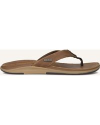Reef - Herren Pantoletten Leather Offshore - Lyst