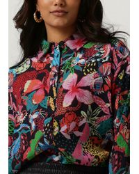 Alix The Label - Bluse Ladies Woven Wild Print Crinkle Blouse - Lyst