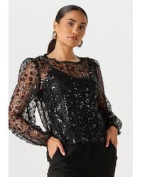 Object - Damen Tops & T-Shirts Objmaisy L/S Re Top - Lyst
