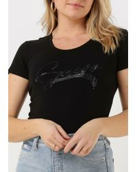 Guess - T-shirt Ss Rn Adelina Tee - Lyst