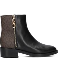 Michael Kors - Stiefeletten Regan Flat Bootie - Lyst