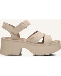 UGG - Damen Sandalen W New Heights Ankle Strap - Lyst